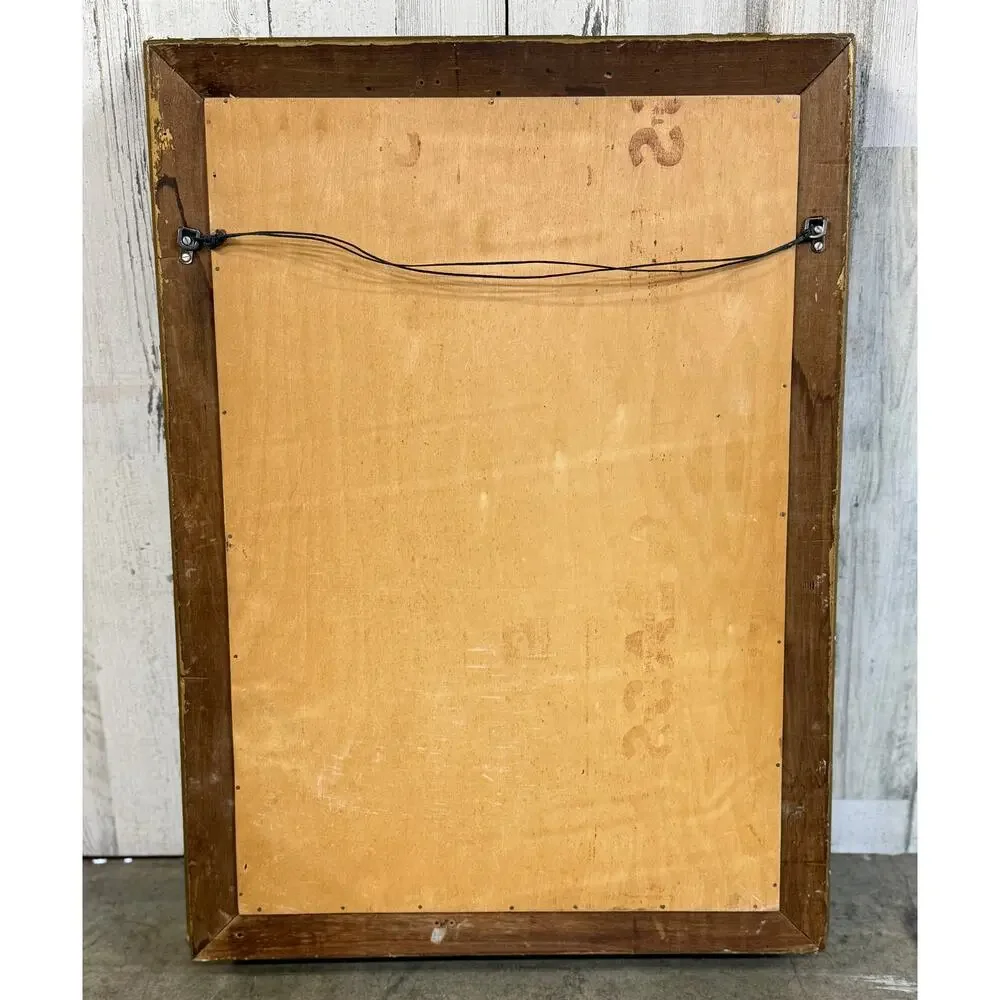 Vintage Gold Ornate Wall Mirror